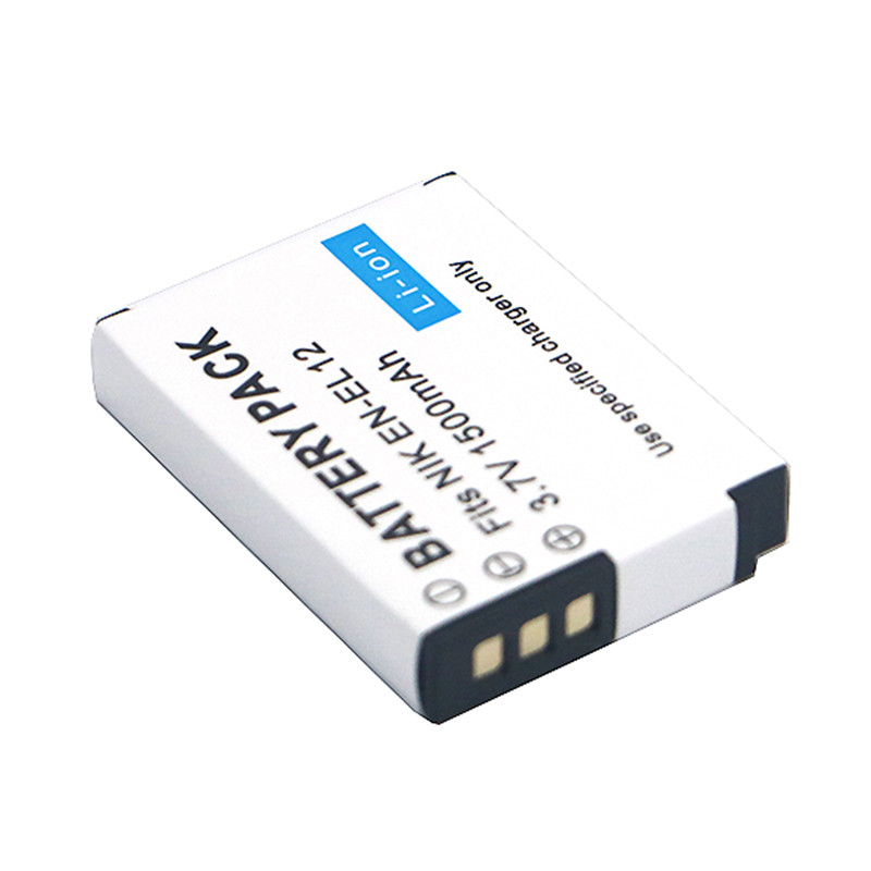 1500mAh EN-EL12 EN EL12 Battery for Nikon CoolPix S610 S610c S620 S630 S710 S1000pj P300 P310 P330 S