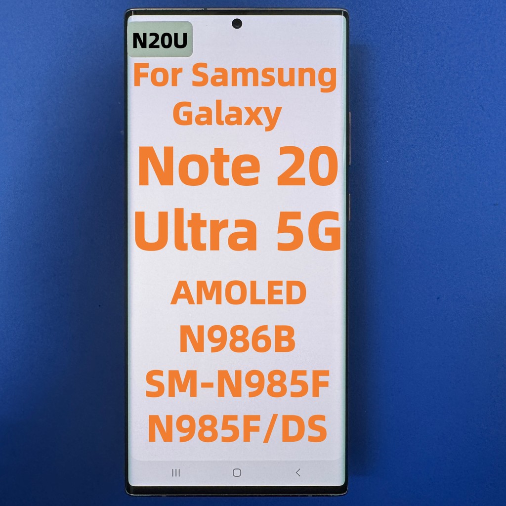 For Samsung Galaxy Note 20 Ultra 5G AMOLED LCD Note 20 Ultra N986B SM-N985F N985F/DS Touch Screen gi
