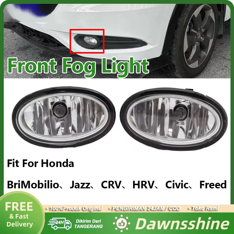 Left Right Fog Light Automobile Front Bumper Fog Lamp For Honda Brio//Mobilio//Jazz//CRV//HRV//Civic