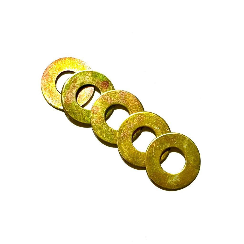 50pcs Ring plat m10 Lubang baut 14 Tebal