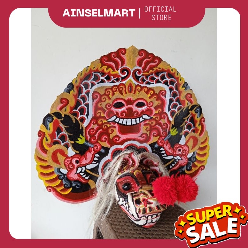 barongan telon,barongan kayu, barongan telon, barongan pentas BK