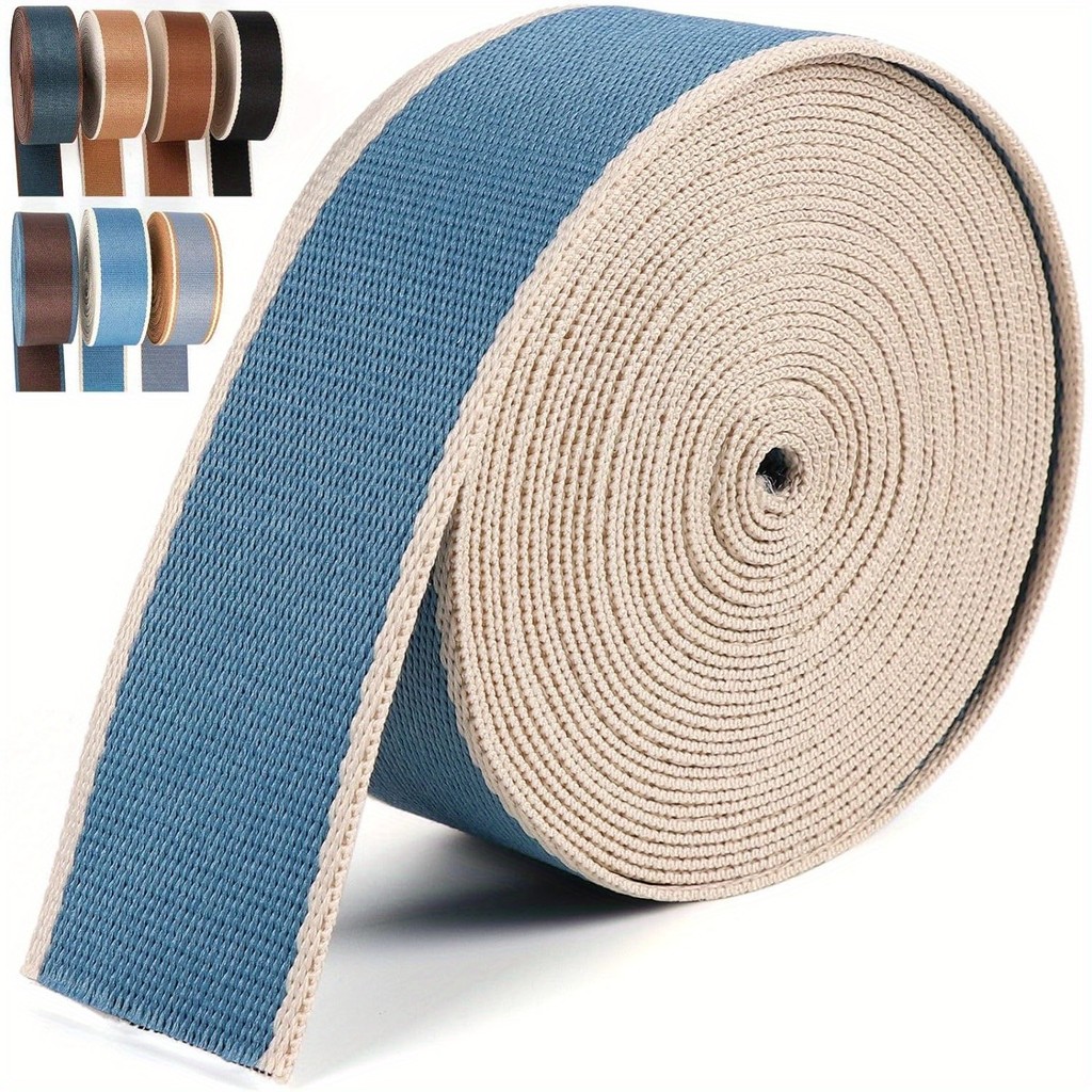 5 Yards Striped Webbing Nylon Webbing 1.5 in Webbing Belt Nylon Strap Purse Webbing Straps Ribbon