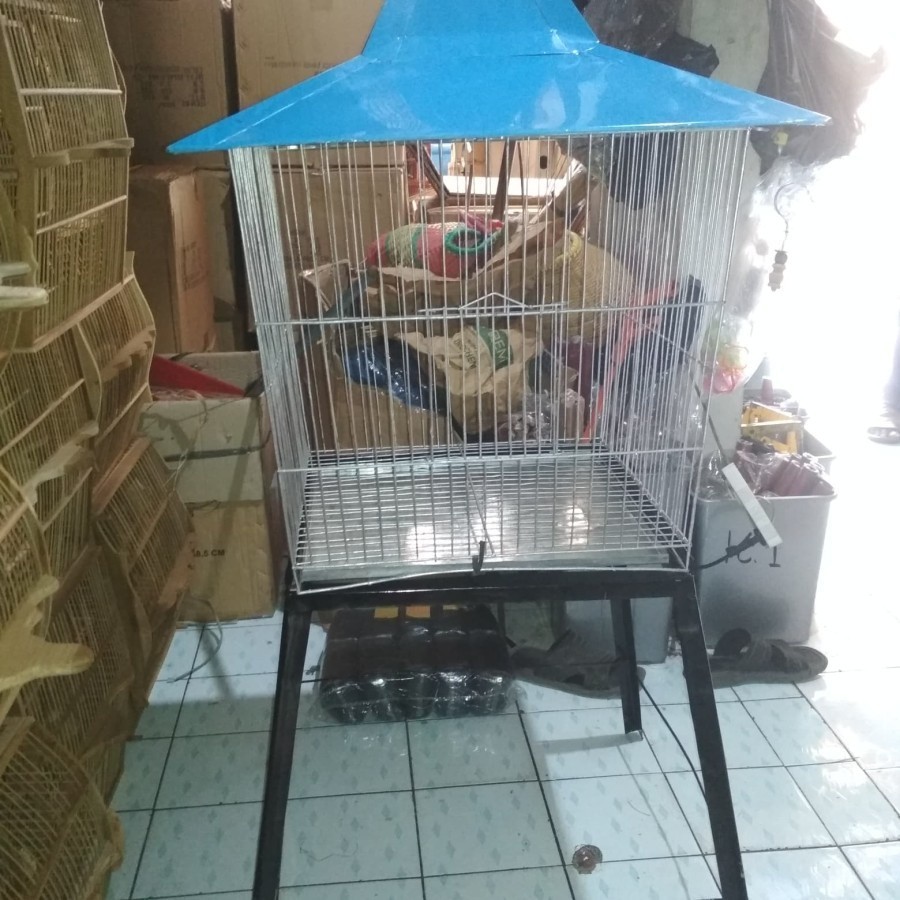 NEW ReadyKandang Burung Beo Nuri jalak Ayam Kate Serama Kaka Tua Burung Hantu Love Bird Ukuran Kecil
