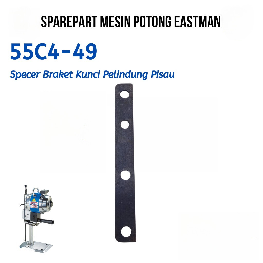 JAHIT24JAM  55C4-49 Specer Braket Kunci Pelindung Pisau Mesin Potong Kain Eastman 55C449