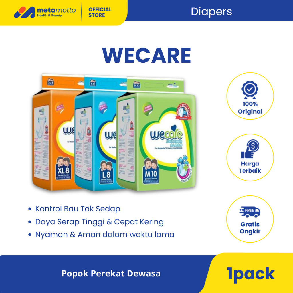 Wecare Adult Diapers - Popok Dewasa
