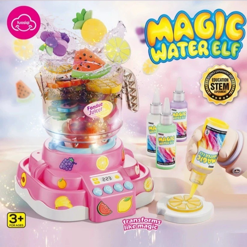 WATER ELF MAGIC mainan magic jelly fondue juicer water scape mainan water scape masak masakan ajaib 