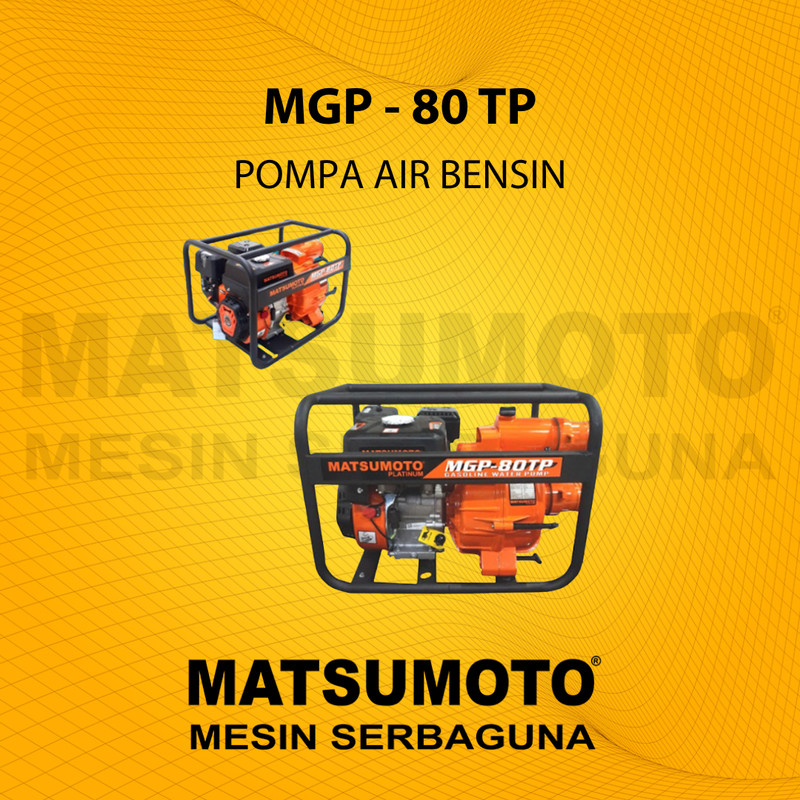 MATSUMOTO POMPA AIR / POMPA ALKON MGP-80 TP (GARANSI RESMI)