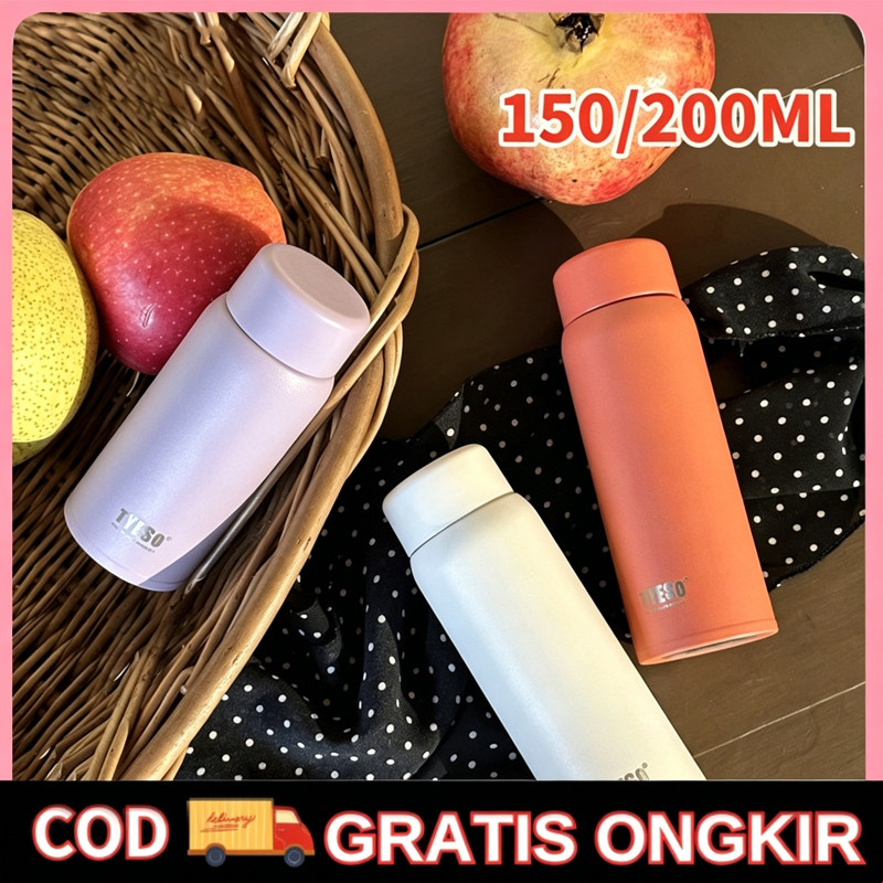 [COD]Botol Minum Tumbler Mini 150/200ml Stainless Steel Termos Tumbler Tumbler Mini Botol Minum Tumb