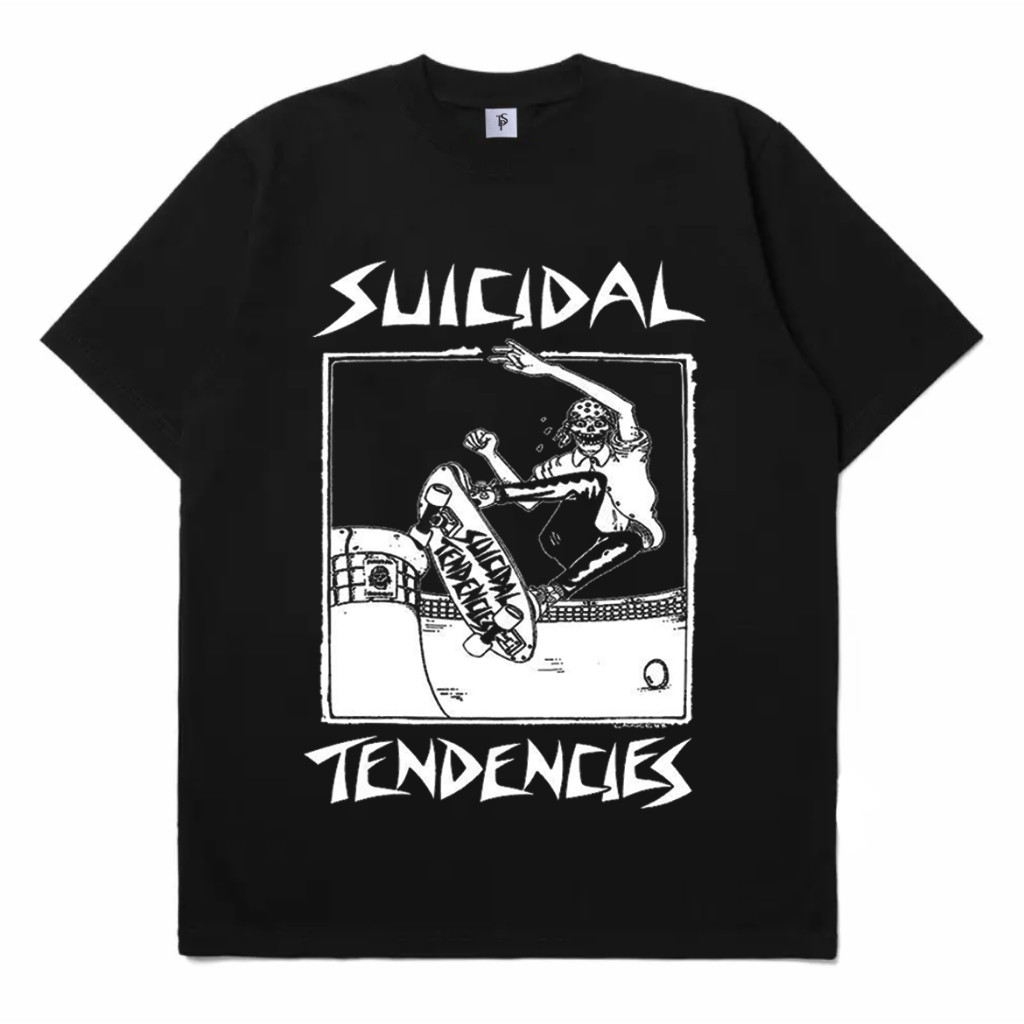 KAOS SUICIDAL TENDENCIES - TSHIRT BAND DISTRO COTTON COMBED 24S KAOS