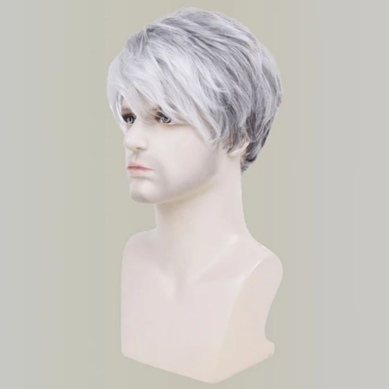 WIG PRIA SHORTY HAIR WIG PRIA SHORT HAIR WIG PRIA PENDEK SILVER PREMIUM WIG PRIA KOREAN STYLE WIG PR