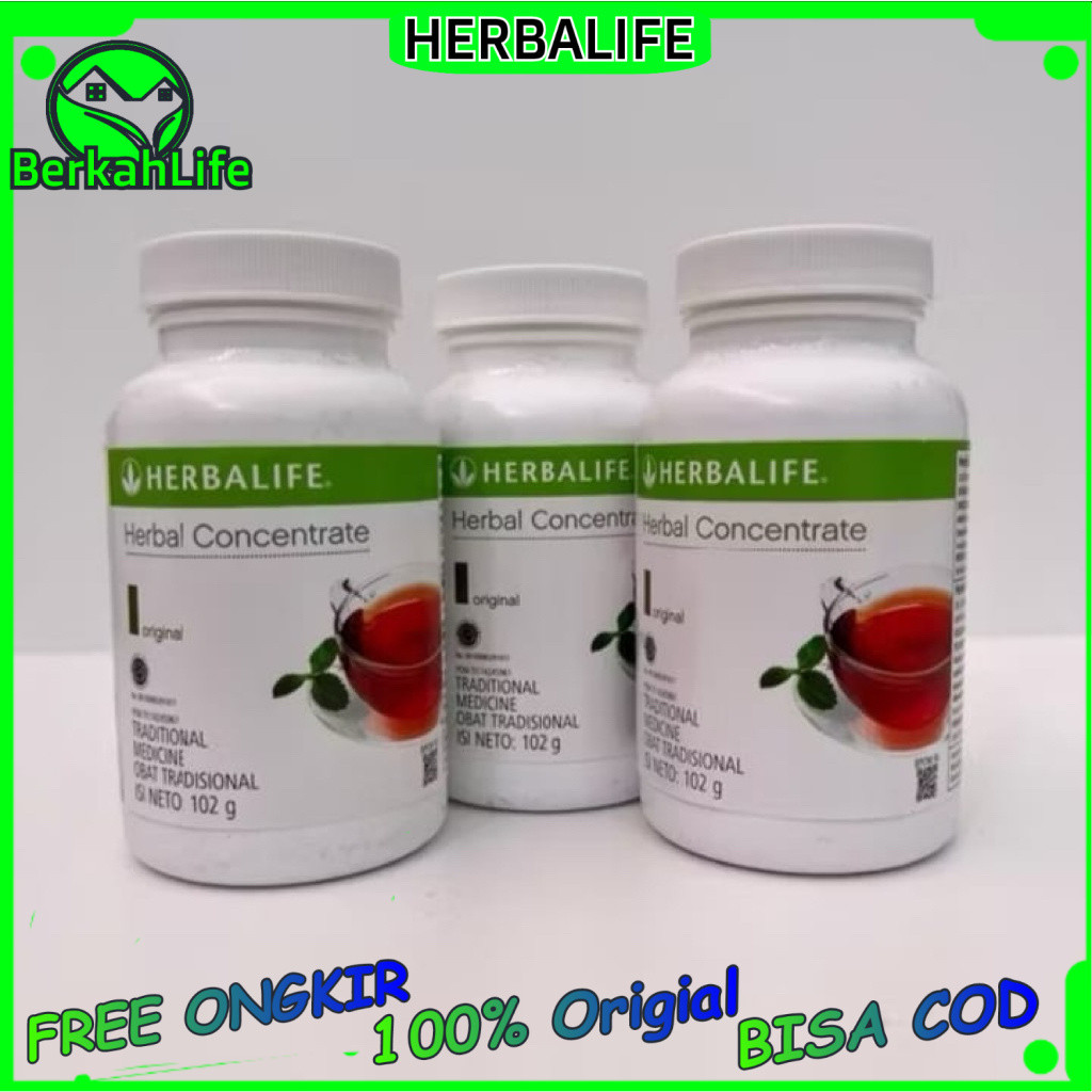 Herbalife Naturation Thermo Original Teh Concrete Teh Pelangsing Paling Cepat Menurunkan Berat Badan