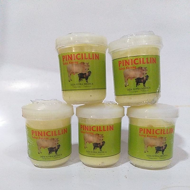 MURAHH 12.12 salep koreng hewan / obat luka sapi / pinicilin 1 kaleng(cepuk) / obat luka bawah mata 