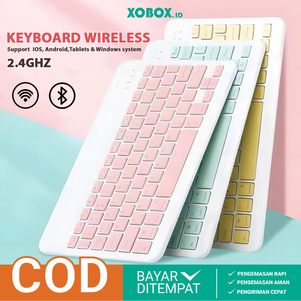 Keyboard Bluetooth Android / Keyboard Bluetooth / Keyboard Bluetooth HP AK003 - Grosir JKT
