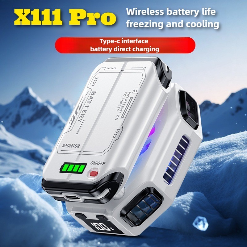 X111 Pro Mobile Phone Magnetic conductor Coog Raator 7 Speed Control Built-in 1800mah Battery Univer