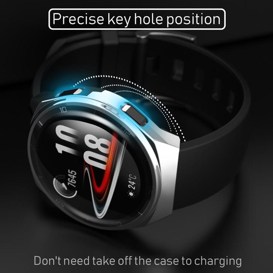 Case for Huawei Watch GT2e soft TPU Bumper Full Coverage protective Frame shellcase smart watch Acce
