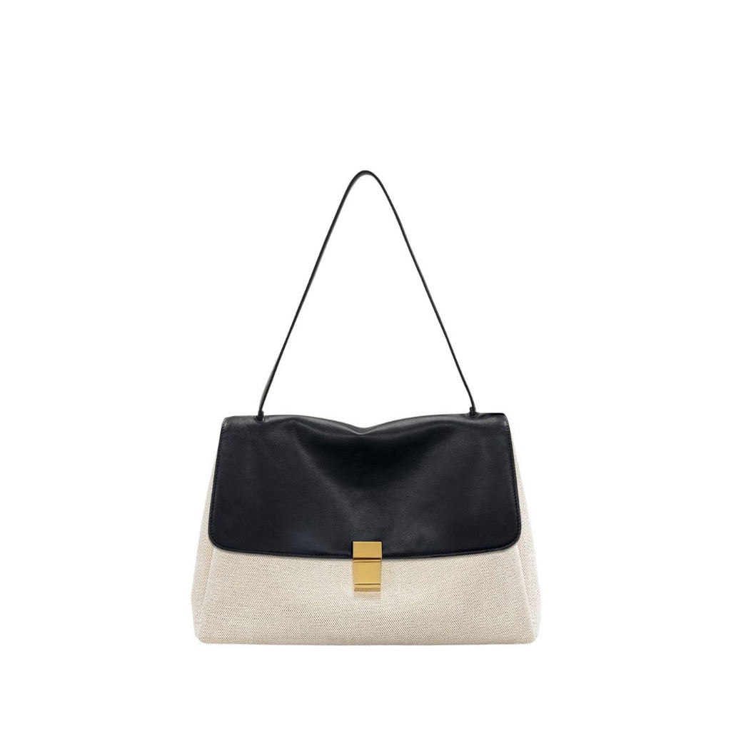JW PEI Hilary Shoulder Bag - Black Canvas