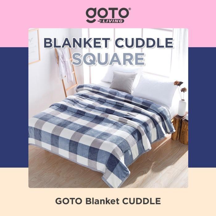Goto Cuddle Blanket Selimut Dewasa Bulu Tebal Halus Lembut Karakter - SQUARE