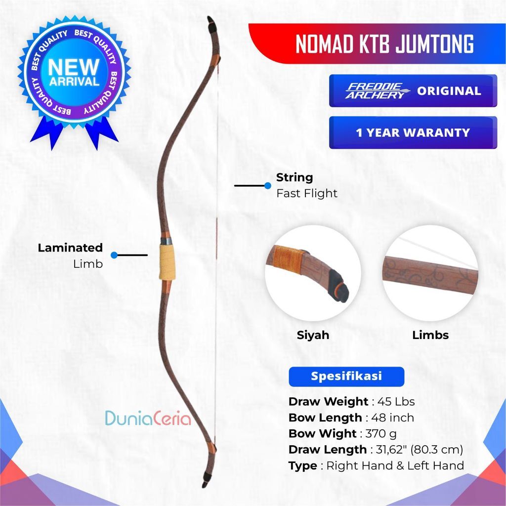 Busur Panah Horsebow Import Korea Nomad KTB Grip Jumtong