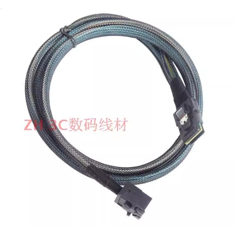 Mini SAS HD SFF8643 to SFF8087 Motherboard Backplane cable SFF-8643 Data Server Hard sk Raid Cabl