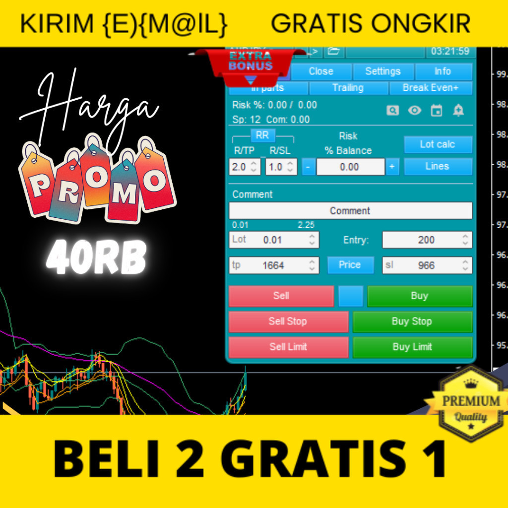 Trade Assistant V10.23 MT4 - EA Untuk Memudahkan Trading Forex Secara Manual (FREE UPDATE)