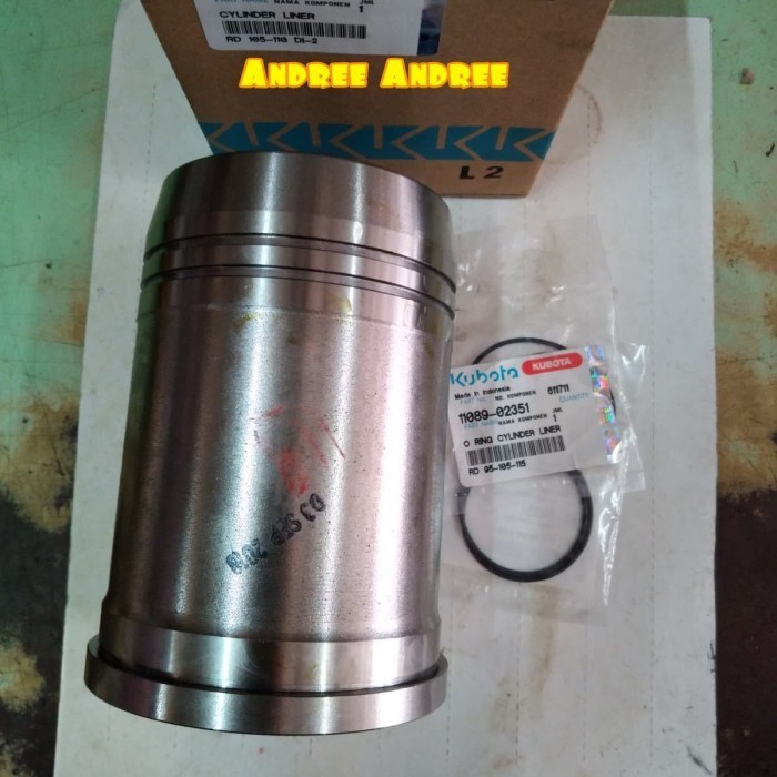 KND-105 KND-110 DI Cylinder Liner Foring Oring Kubota KND105 KND110 DI