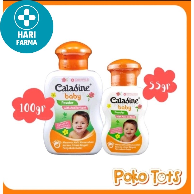 CALADINE BABY POWDER BEDAK BIANG KERINGAT UNTUK KULIT BAYI