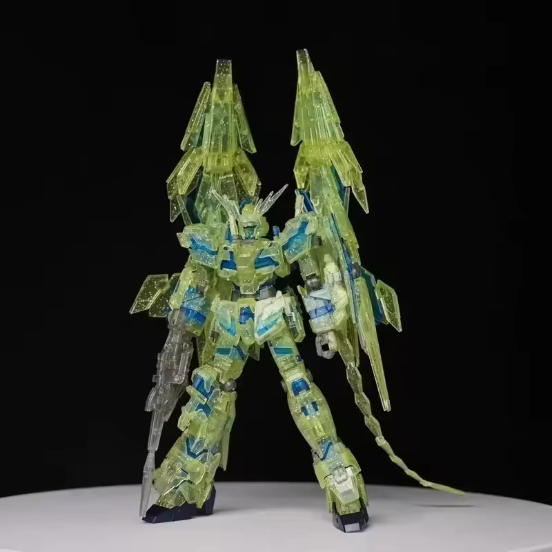 Hg 1/144 Hguc Unicorn 03 Phenex Destruction Mode Transparent Limited Etion Assembly Model Kit Action