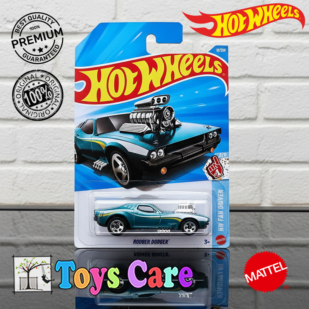 Hot Wheels Rodger Dodger Hijau 2026 Mobil Hotrod