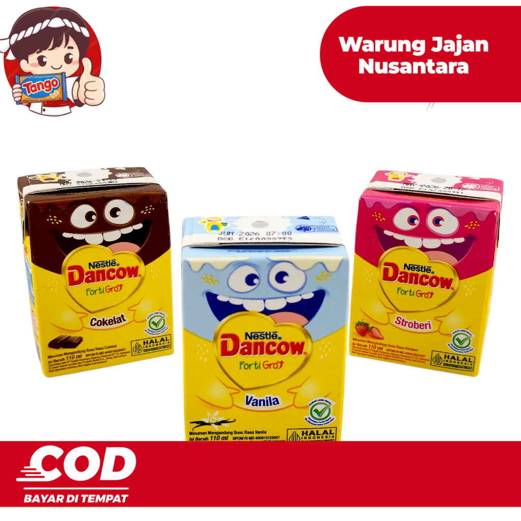 Dancow FortiGro MINI Susu UHT 110ml - Vitamin Lengkap