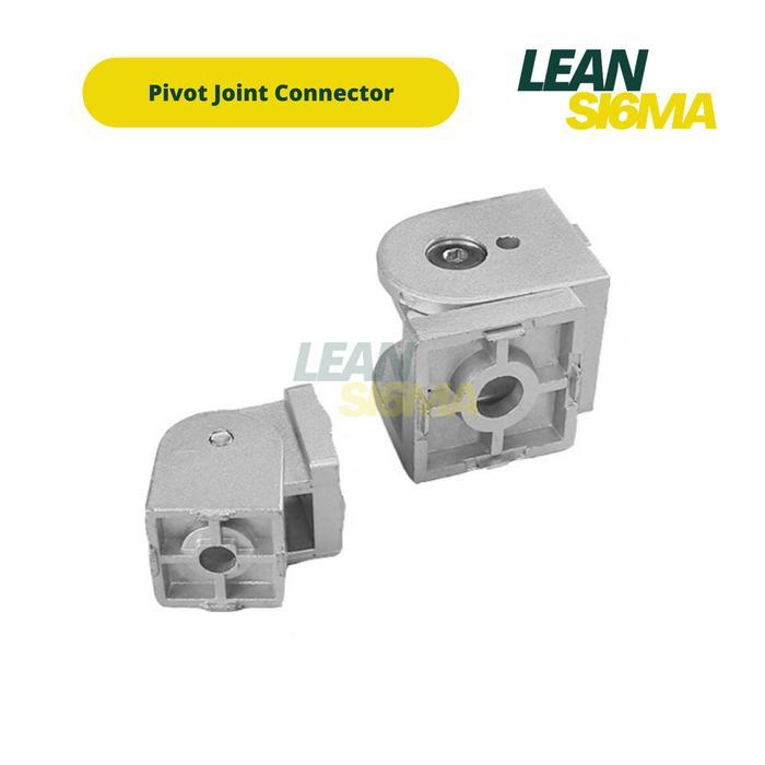 Crafters Nexus - Pivot Joint Connector for Aluminium Profile 3030 4040 Free Angle Bracket Adjustable