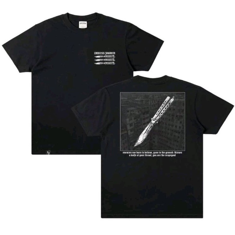 (COD) Tshirt LAWLESS JAKARTA - SCAPEGOAT - Lawless Jakarta Official