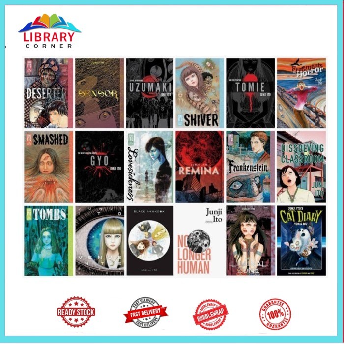 junji ito manga (English)