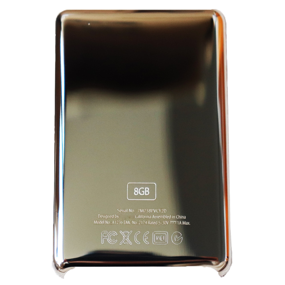Metal back rear housing case cover replacement for iPod nano 3rd gen 4gb 8gb with brand logo