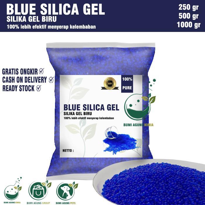 Silica Gel Blue 1KG / Silica Gel Biru Curah 1 KG