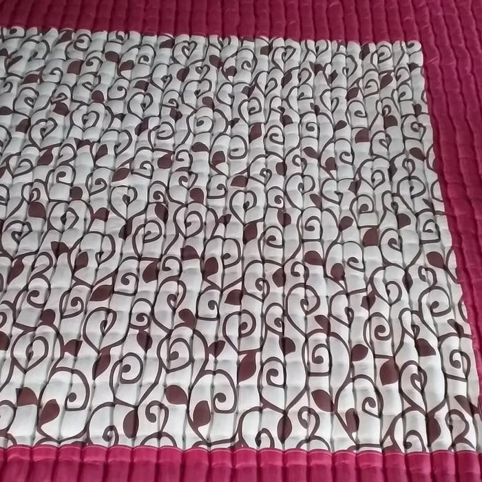 kasur lantai palembang berkarakter pull motif.180x200. - batik, Merah