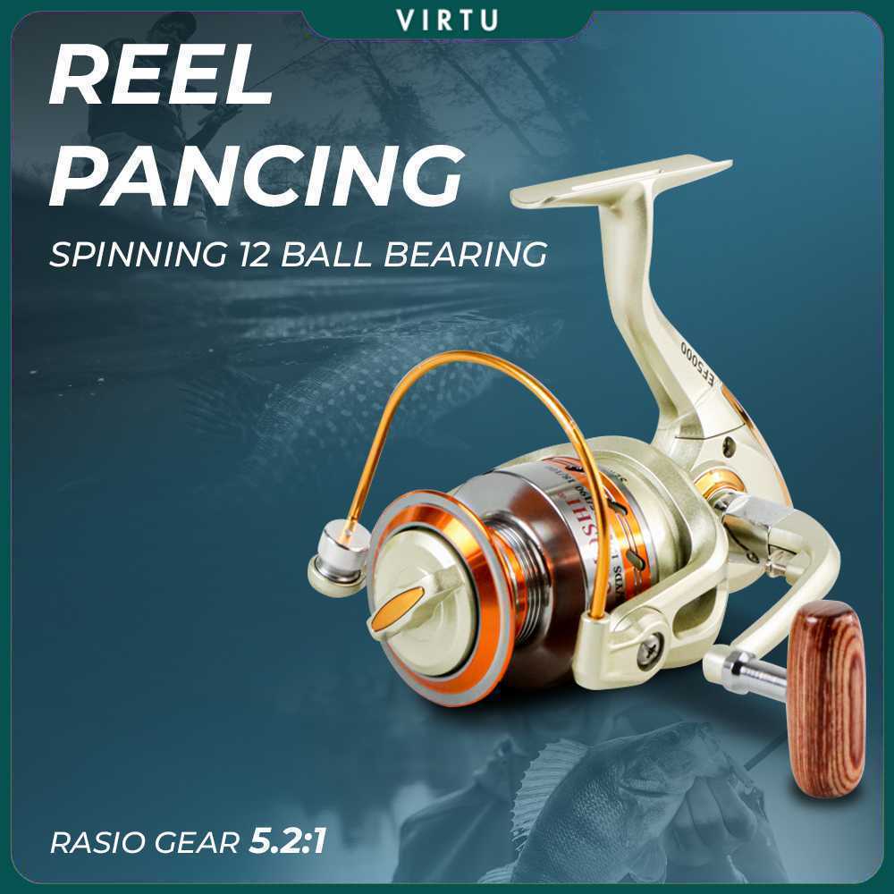YUMOSHI REELSKING Reel Pancing Spinning 12 Ball Bearing - EF5000