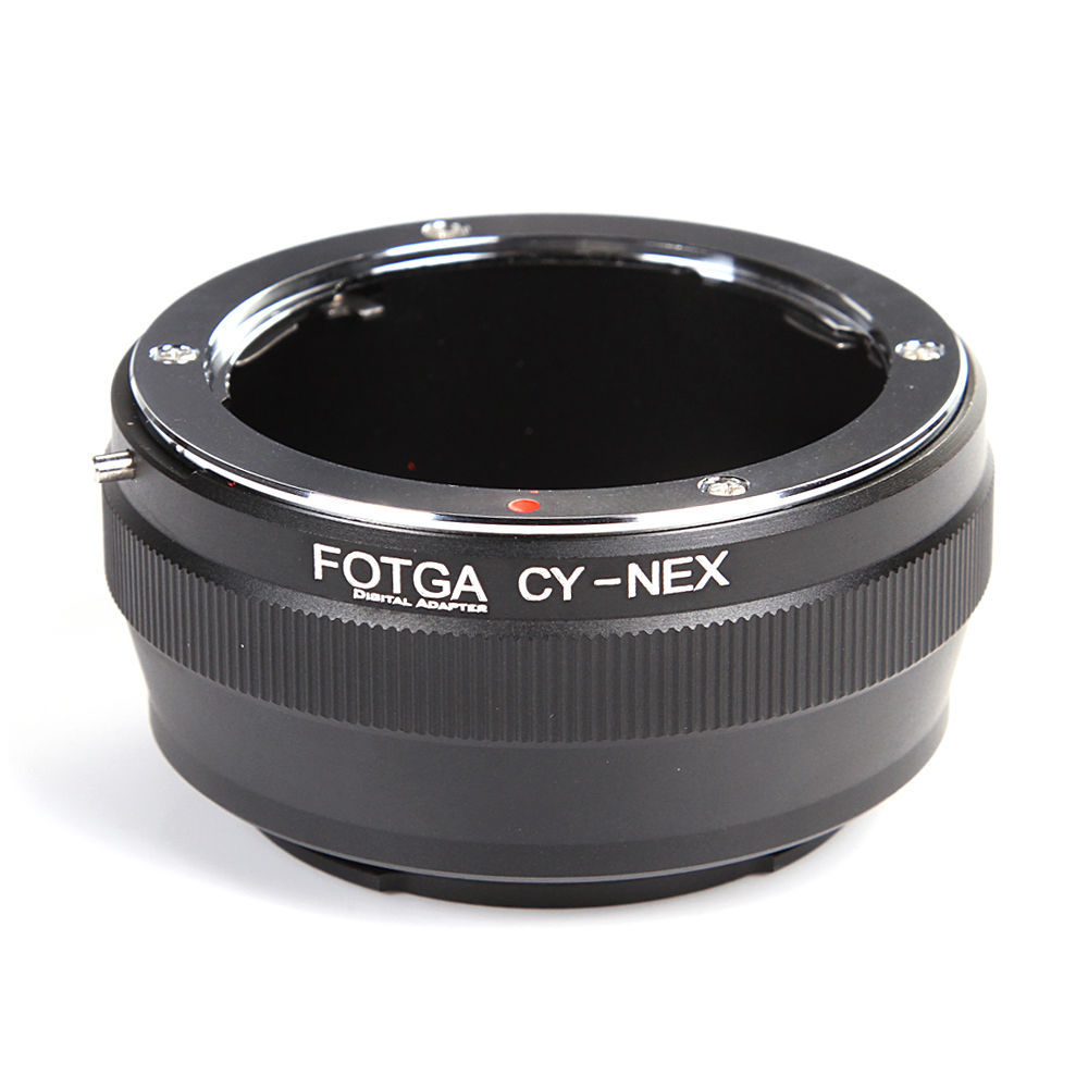 FOTGA Lens Adapter Ring for Contax Yashica CY to Sony E Mount A7III A9 NEX-7 NEX-3 NEX-5T/5 NEX-6 Ca