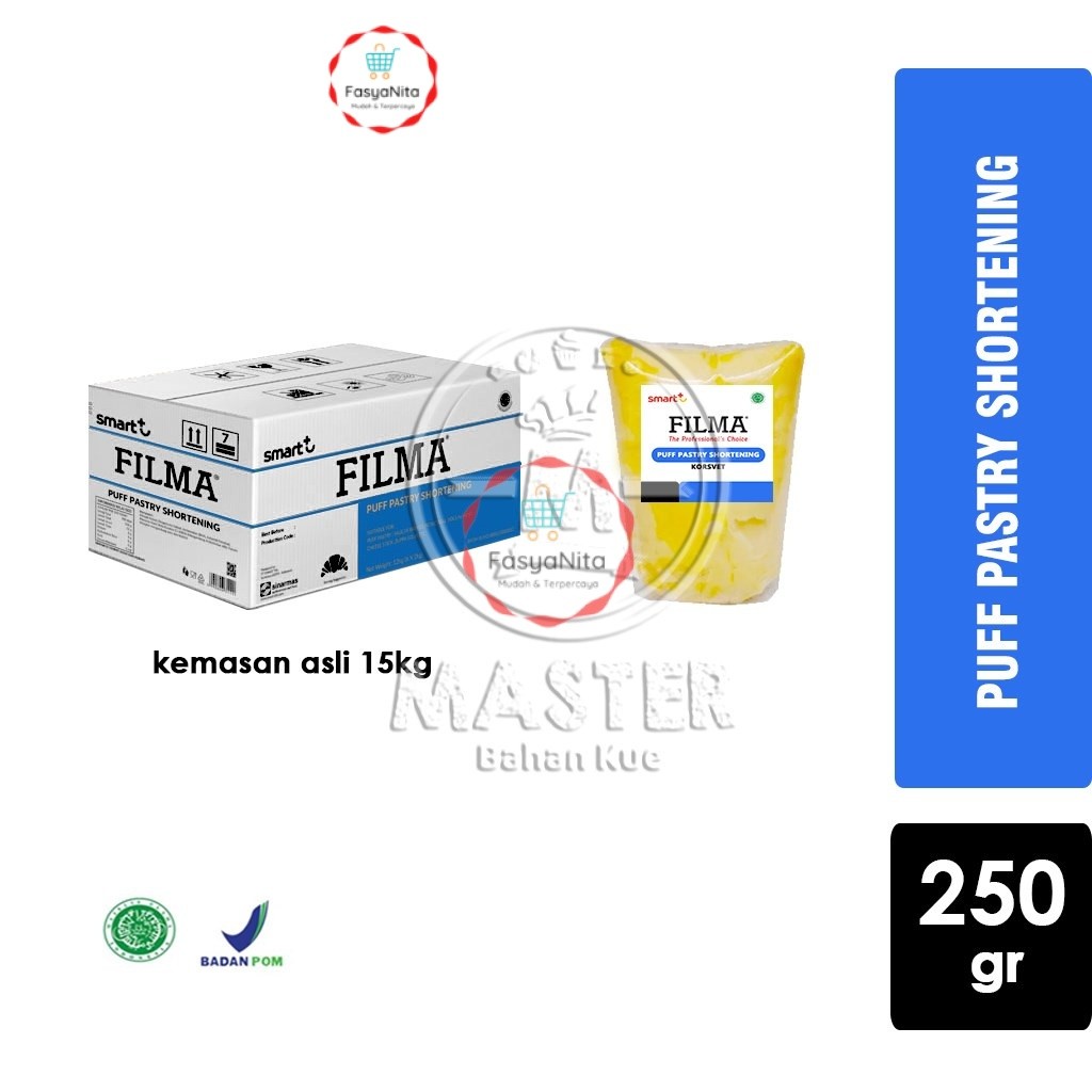 Filma Puff Pastry Shortening / Margarin Korsvet [250 gr] - Fasyanita Online Fresh Mart Denpasar