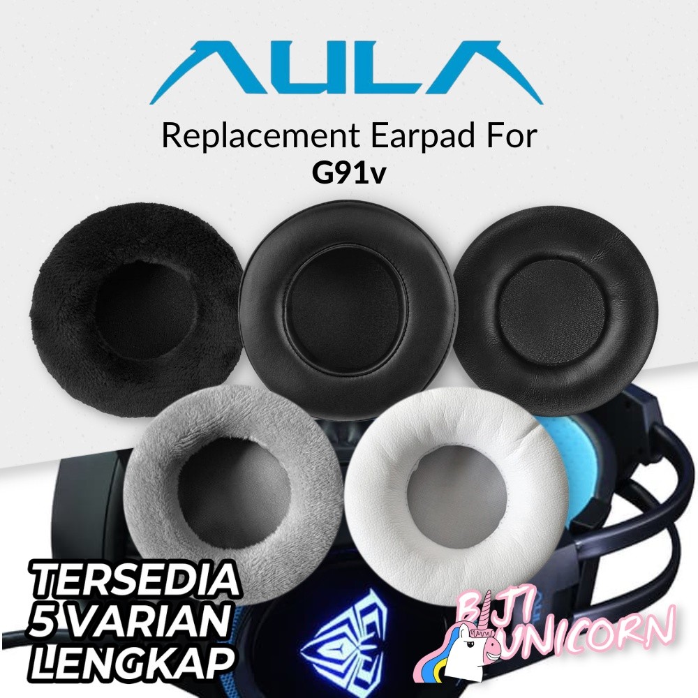 Earpad Earcup Earcushion Aula G91v G91 v G91V G91-V Busa Bantalan Foam Pads
