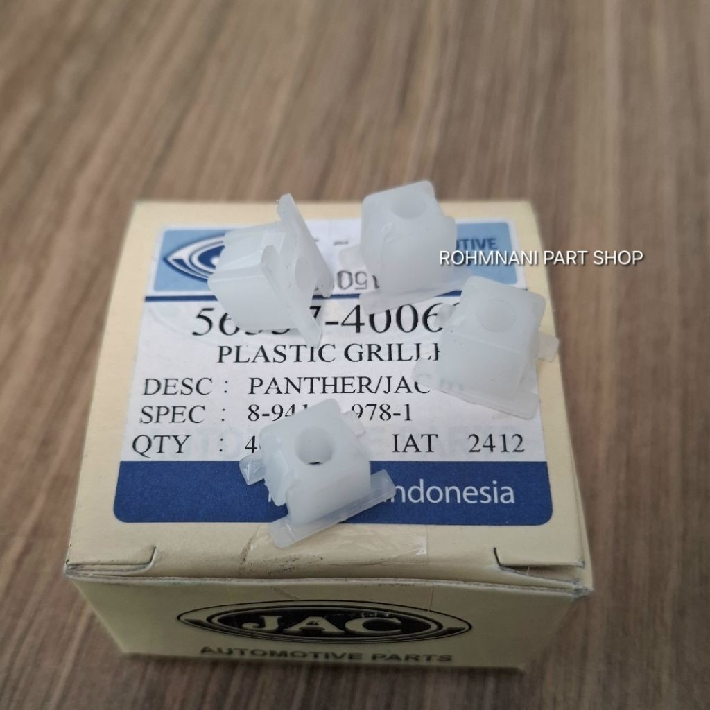 KLIP KANCING GRIL/GROMET PLASTIK GRILLE/KLIP DUDUKAN RAMBANG ISUZU PANTHER. Harga satuan per pc / bi