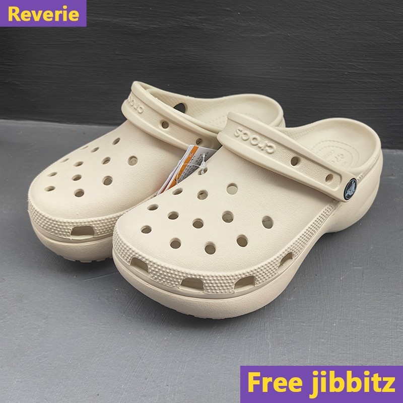 Crocs Classic Platform Clog/Classic Bae Clog Sandal wanita Cross classic Bae Clog platform Original