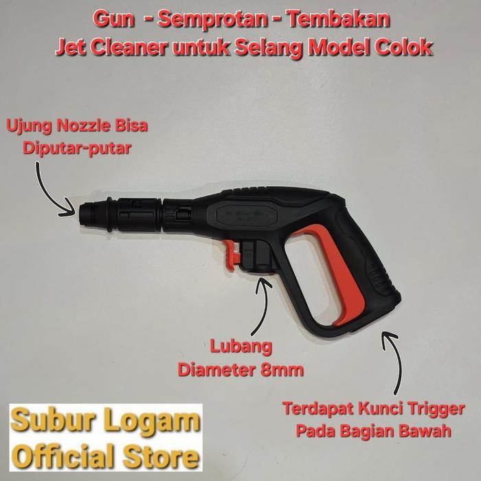 Gun Stick Pendek Semprotan Tembakan Jet Cleaner Binter Jet 70 ER APW