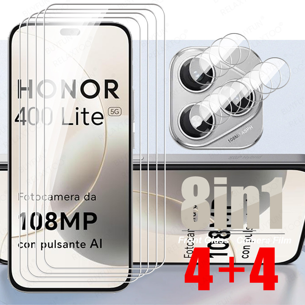 Kaca Tempered 8 in 1 Untuk Kamera Honor 400 Lite HONOR 200 Smart HONOR400 400Lite 200Lite 200Smart 5