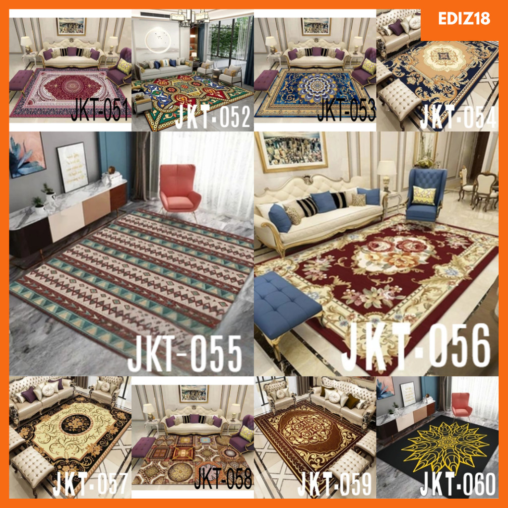 MOTIF KARPET TURKEY ukuran 140x200cm JKT.051-100