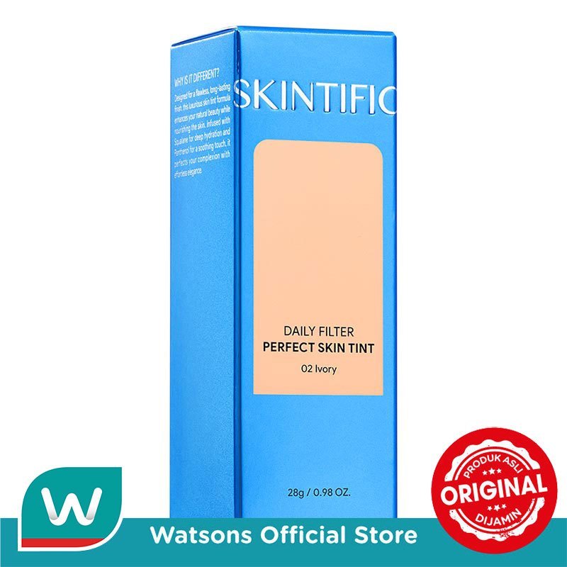 Skintific Daily Filter Perfect Skin Tint 02 Ivory 28g