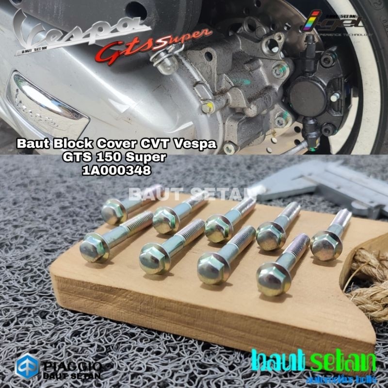 Baut Blok CVT Vespa GTS 150 I-Get