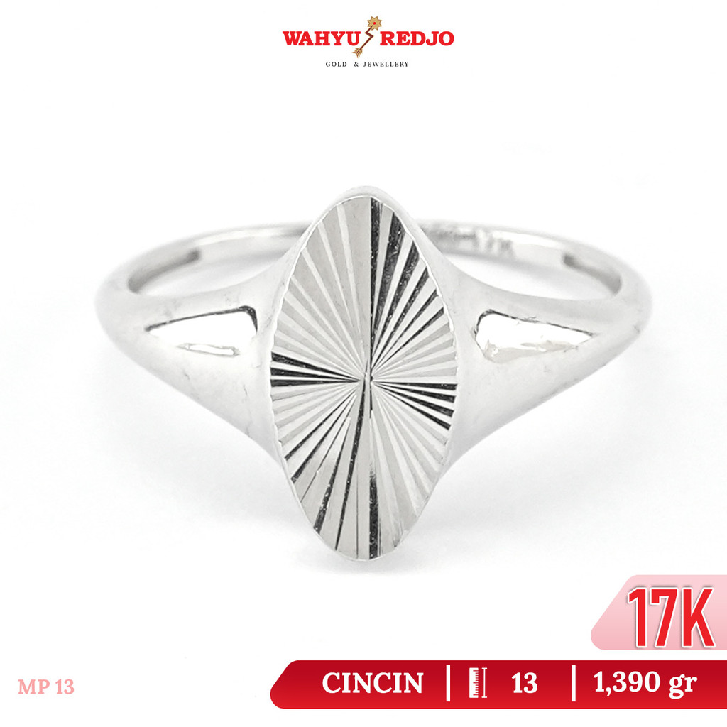 Cincin Emas Kadar 17K Wahyu Redjo CC-17K-31049996-PMR