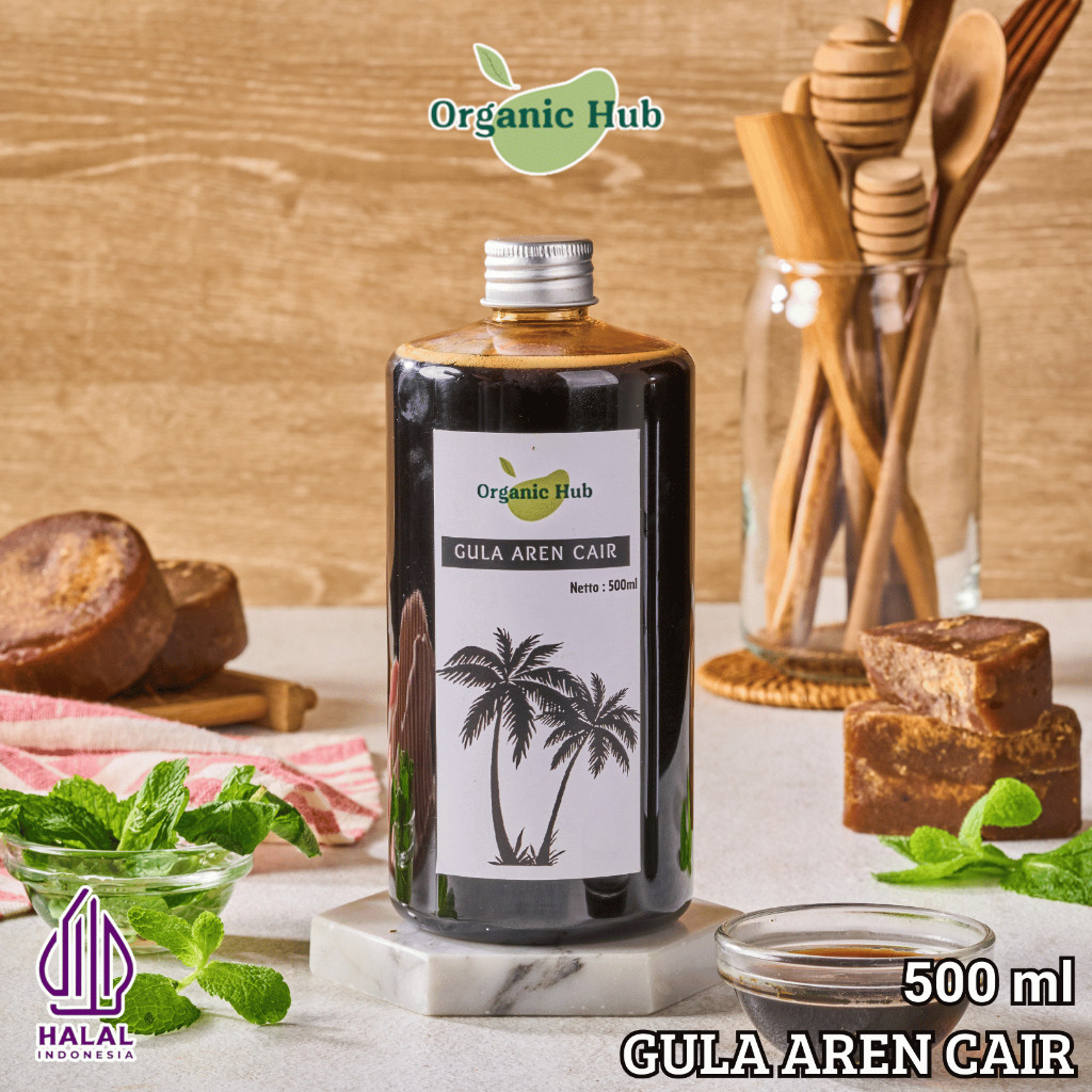 Organic Hub - Gula Aren Cair 500ml Palm Sugar Liquid Untuk Kopi