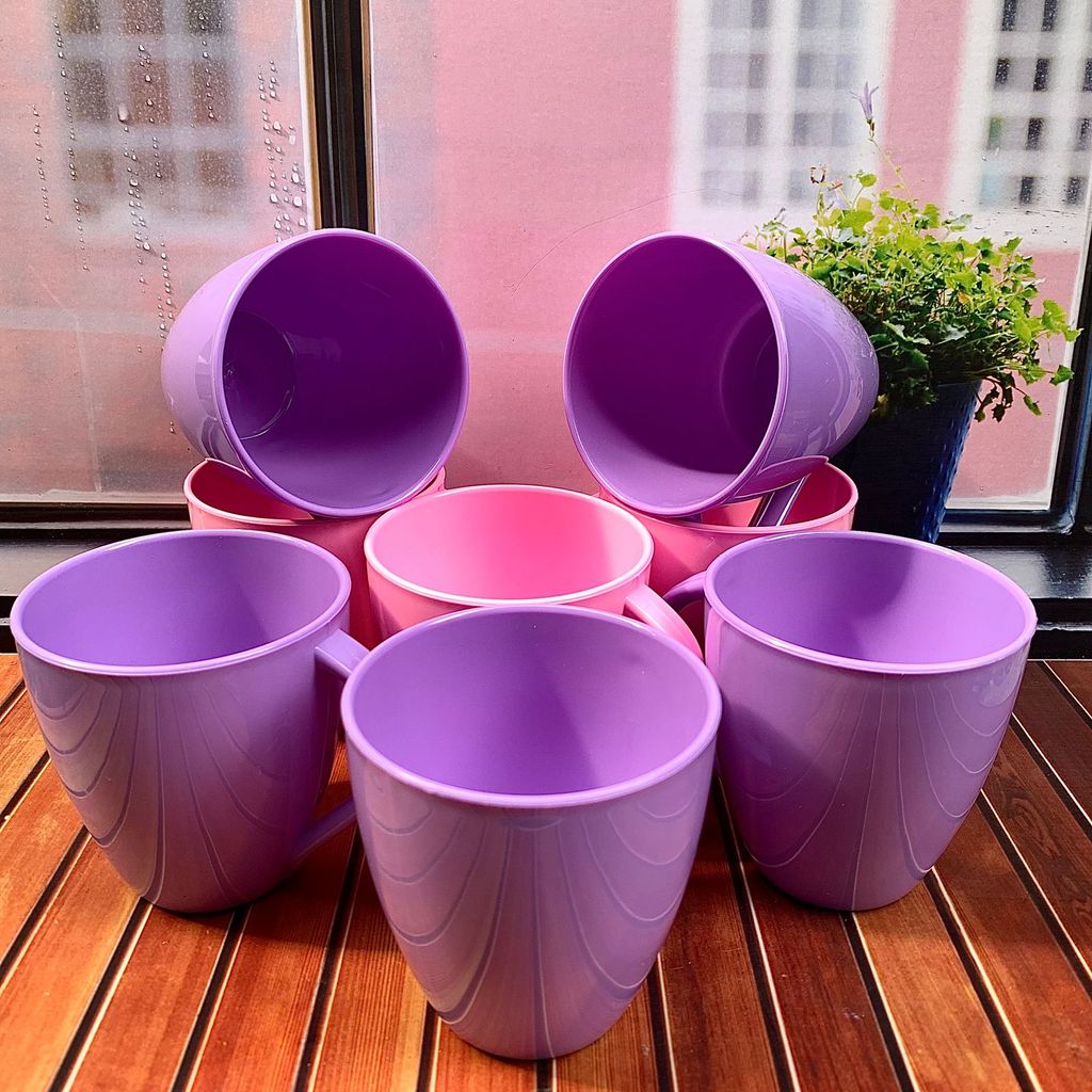 6 pcs cangkir melamin 124 berkualitas tinggi harga spesial bisa COD