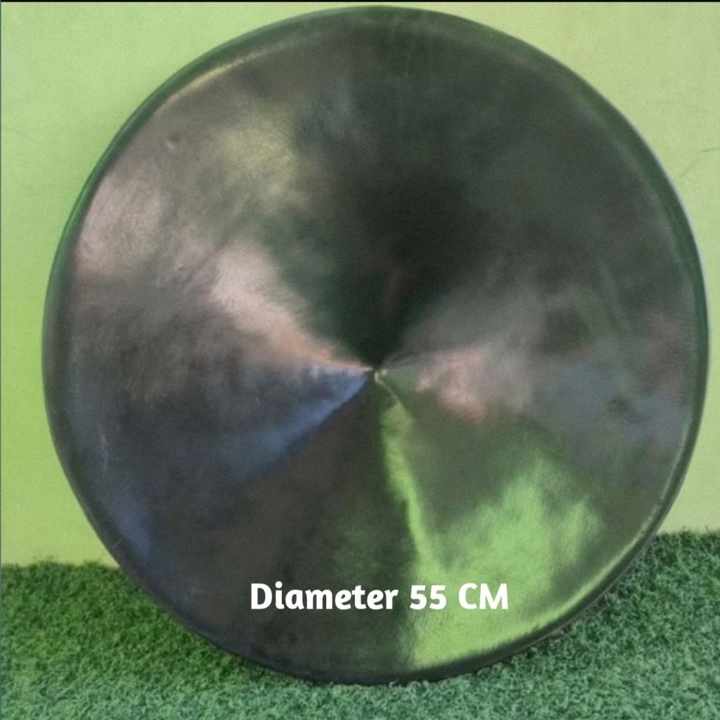PLAOSANSTORE dulang emas 55 cm fiber alat dulang emas-dulangan emas tradisional